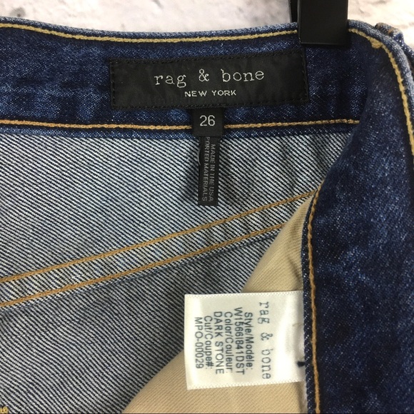 Rag & Bone NWT High Rise Ankle Skinny Jeans Sz 26 - Picture 6 of 8